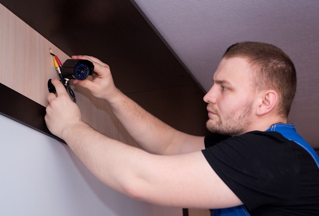 Commercial CCTV Security for Construction Sites Monitoring Equipment, Access, and Activity